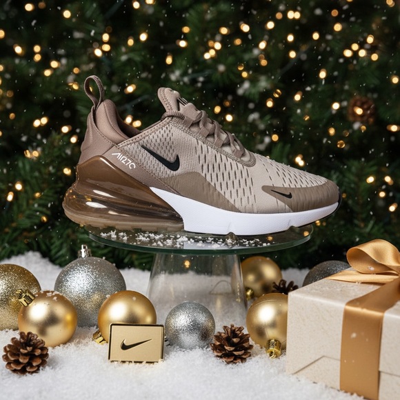 Nike Other - Nike Air Max 270 Festive Brown Sneakers